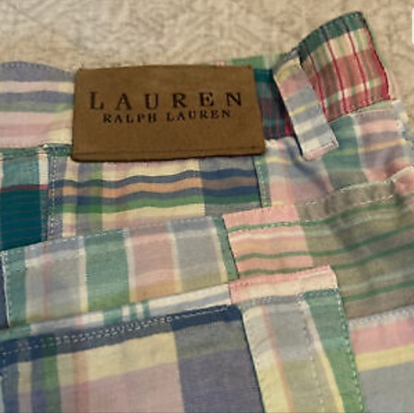Ralph Lauren patchwork capris. - Picture 5 of 5